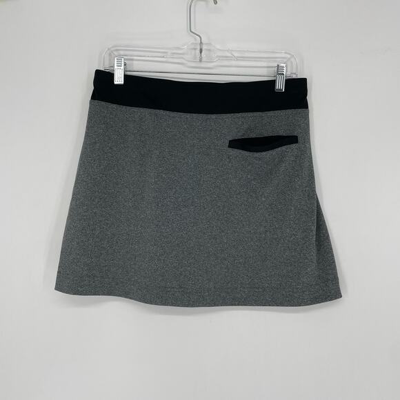 Pgatour Athletic Gray Mini Skort Size Medium - Picture 3 of 5